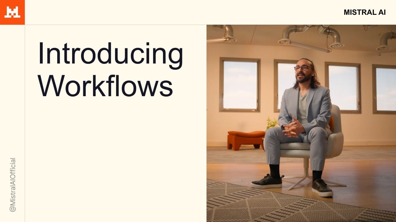 منصة Workflows من Mistral AI تُنسّق وكلاء الذكاء الاصطناعي بملايين العمليات يومياً